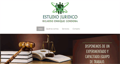 Desktop Screenshot of cordobaricardo.com